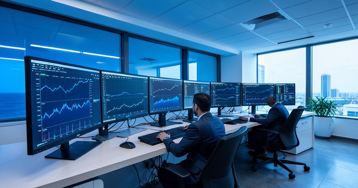 Independent analysts studying trading platform execution during NordicFX research